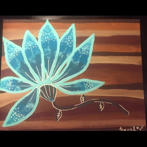 Hand painted canvas